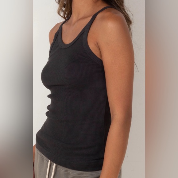 perfectwhitetee Annie recycled cotton rib tank - Picture 4 of 9